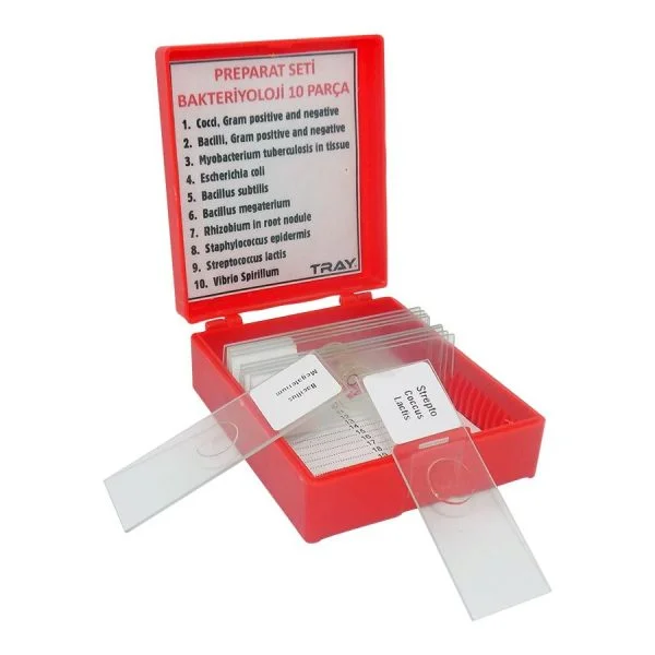 Preparat Seti Bakteriyoloji 10 Parça