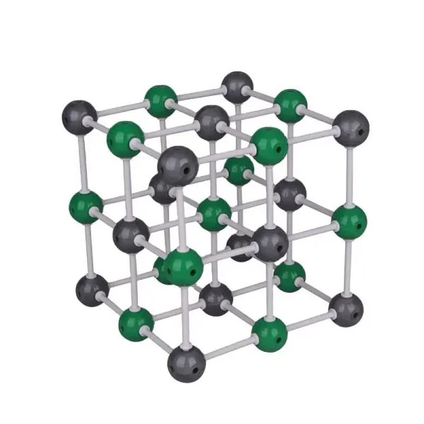 Sodyum Klorür (NaCl) Kristal Yapı Modeli